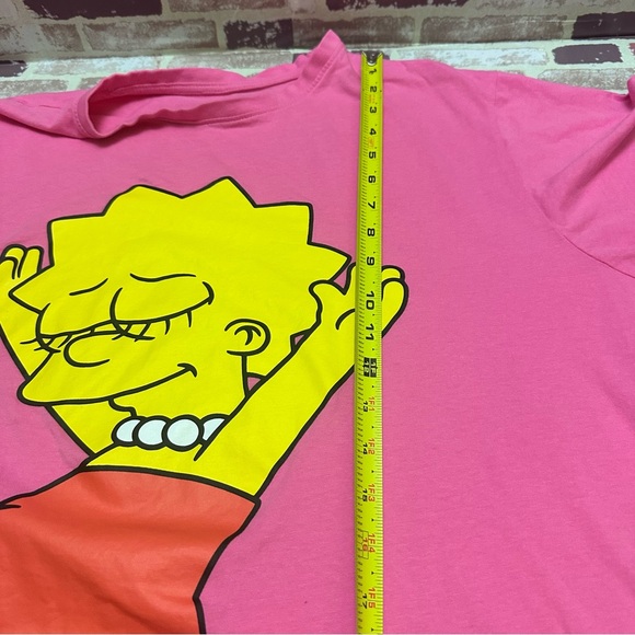 The Simpsons Women’s Lisa Simpsons Pink Graphic Pajama Camisole  XL - Picture 6 of 8